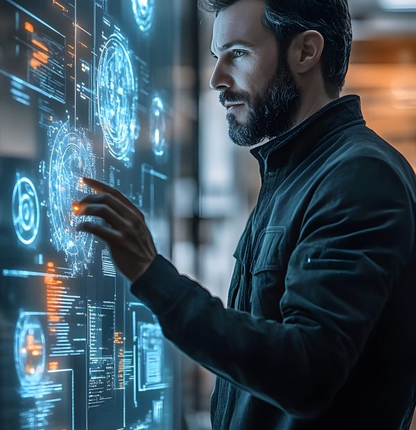 man-with-beard-blue-board-with-words-it man-with-beard-blue-board-with-words-it
